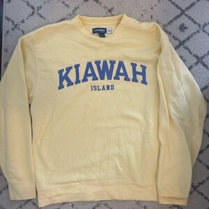 Kiawah Island Yellow Sweatshirt